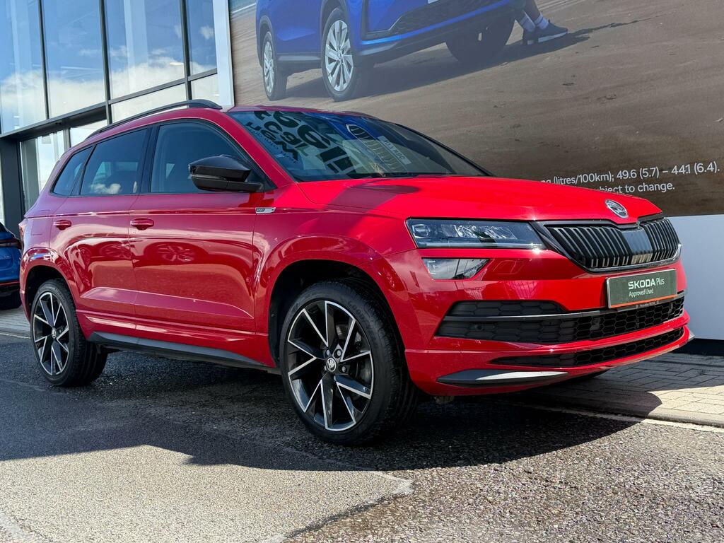 Skoda Karoq 2.0 Tdi Sportline Suv 4Wd Euro 6 Red #4