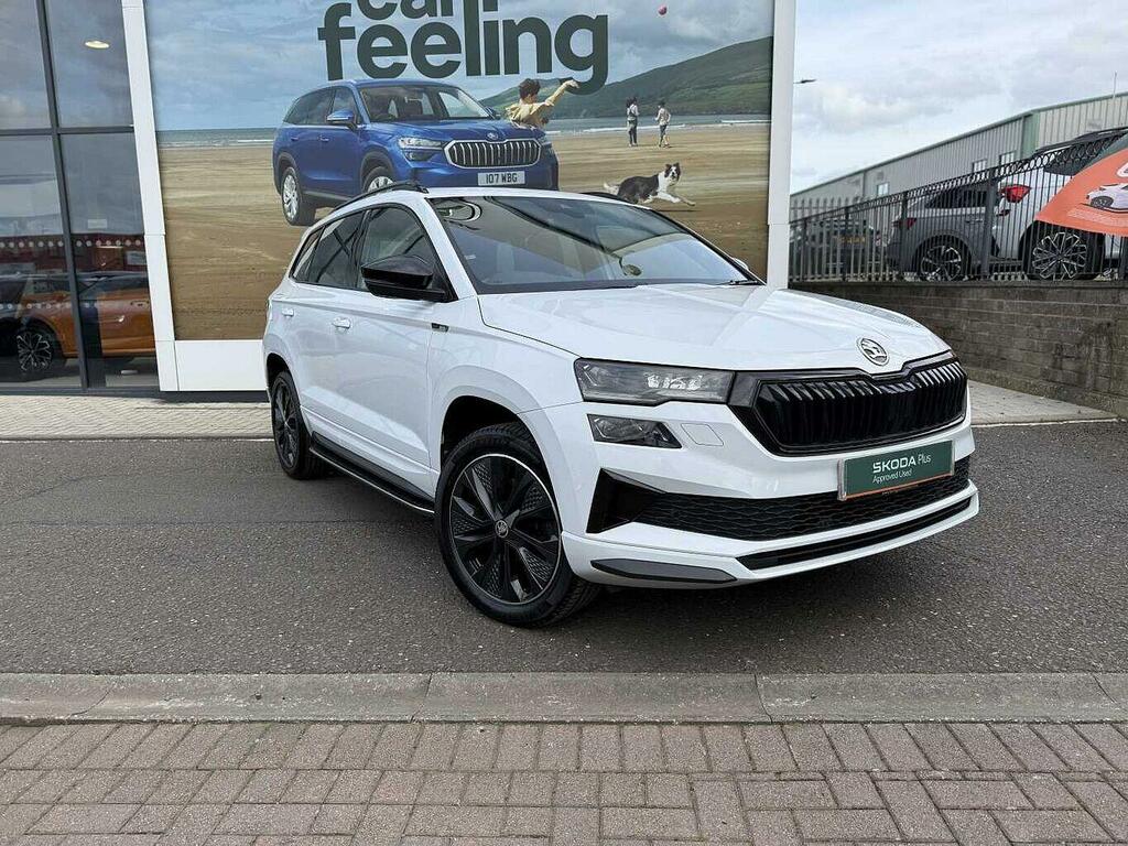 Skoda Karoq 1.5 Tsi Act Sportline Suv Dsg Euro 6 S White