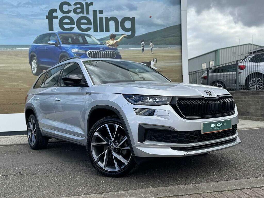 Skoda Kodiaq 1.5 Tsi Act Sportline Suv Dsg Euro 6 S Silver