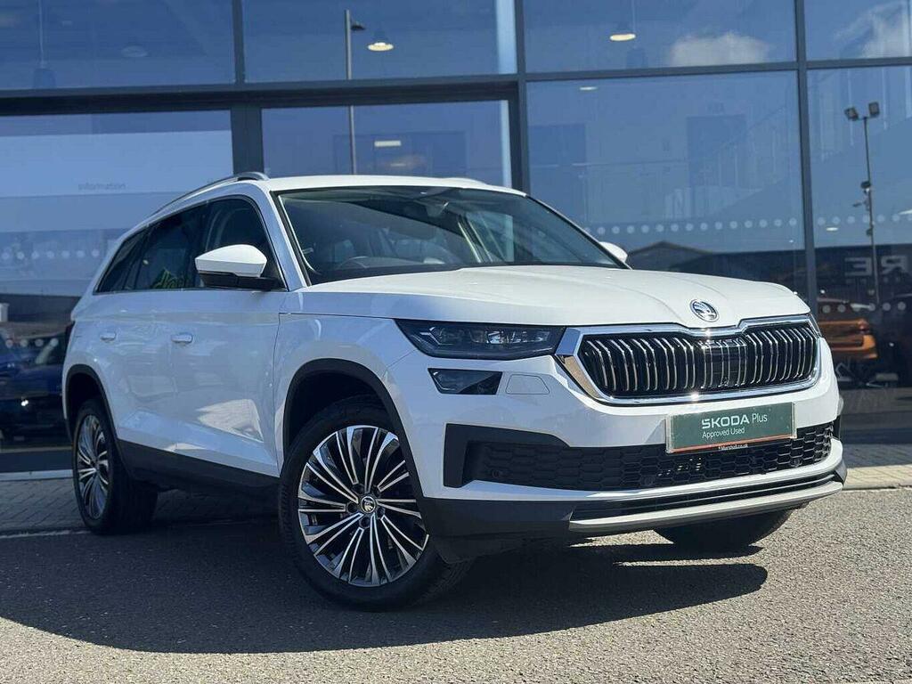 Skoda Kodiaq 1.5 Tsi Act Se L Executive Suv Dsg Euro White