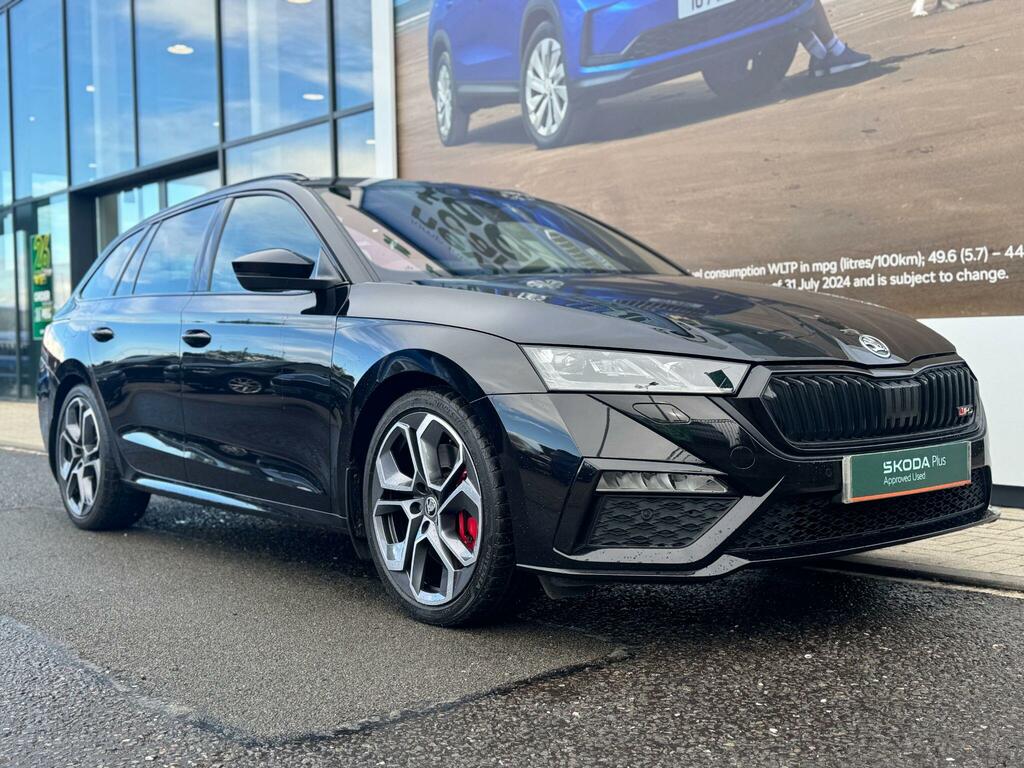 Skoda Octavia 2.0 Tsi Vrs Estate Dsg Euro 6 Ss 24 Black #4