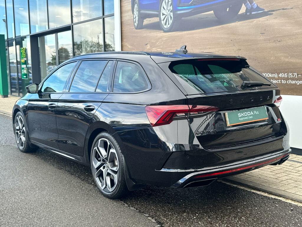 Skoda Octavia 2.0 Tsi Vrs Estate Dsg Euro 6 Ss 24 Black #5