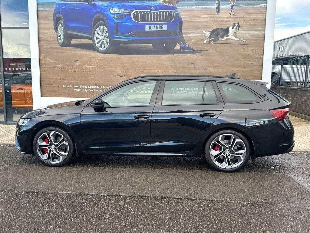 Skoda Octavia 2.0 Tsi Vrs Estate Dsg Euro 6 Ss 24 Black #6