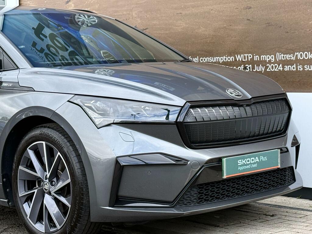 Skoda ENYAQ Iv 82Kwh 80 Sportline Suv Dc125 Grey #4