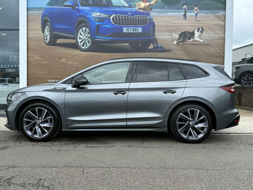 Skoda ENYAQ Iv 82Kwh 80 Sportline Suv Dc125 Grey #3