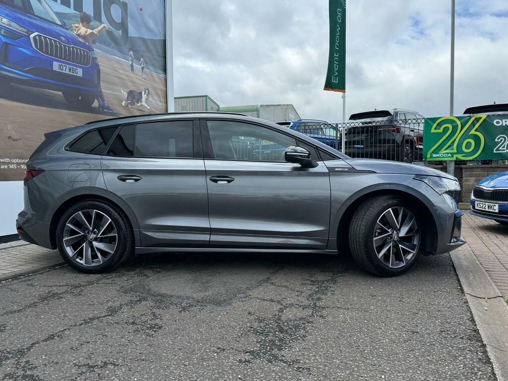 Skoda ENYAQ Iv 82Kwh 80 Sportline Suv Dc125 Grey #6