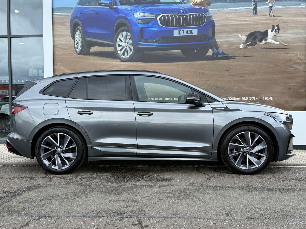 Skoda ENYAQ Iv 82Kwh 80 Sportline Suv Dc125 Grey #5