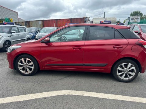 Hyundai I20 1.2 I20 Premium WF65UDS Red #6