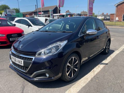 Peugeot 208 1.2 208 Tech KY68HNX Blue #4