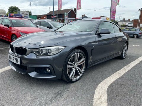 BMW 4 Series Coupe White #9