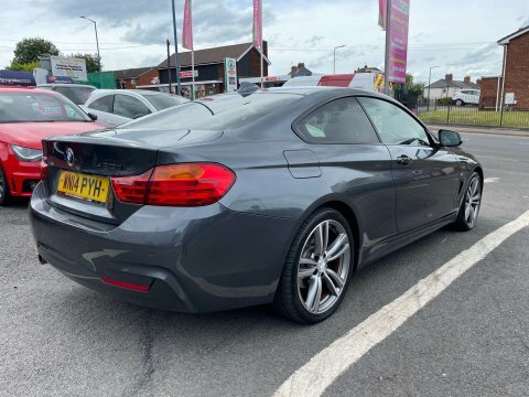 BMW 4 Series Coupe White #10