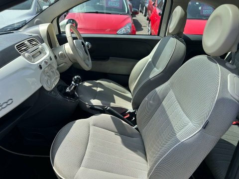 Fiat 500 0.9 Twinair Plus Hatchback White #11