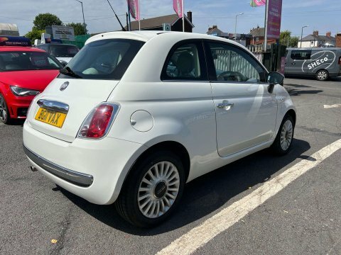 Fiat 500 1.2 500 Lounge White #6