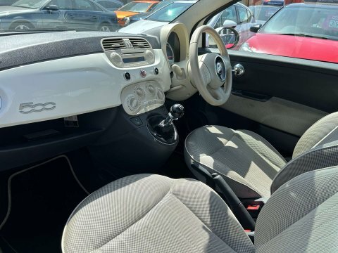 Fiat 500 0.9 Twinair Plus Hatchback White #48