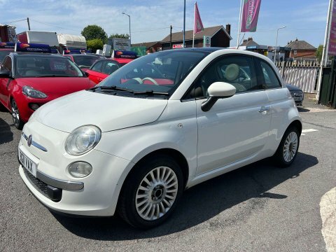 Fiat 500 0.9 Twinair Plus Hatchback White #49