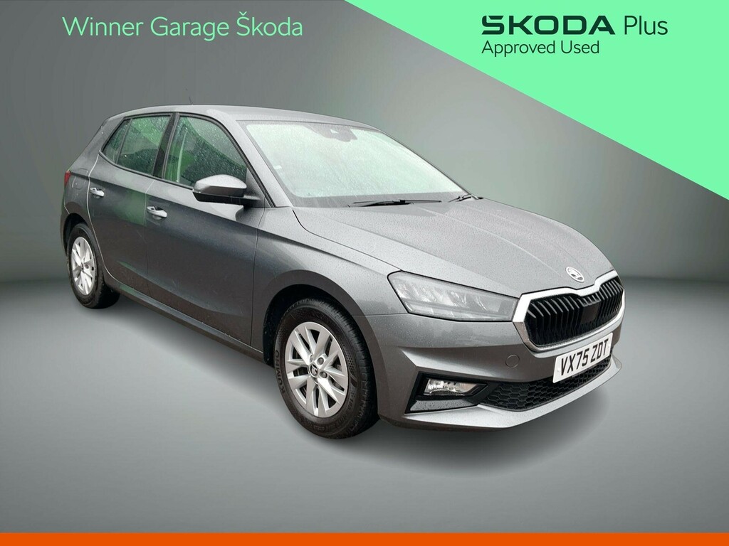 Skoda Fabia 1.0 Tsi Se Edition Euro 6 Ss VX75ZDT Grey #2