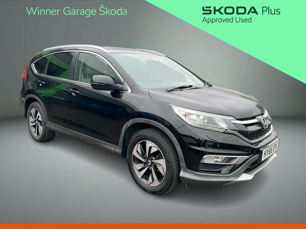 Honda Cr-V 1.6 I-dtec Ex 4Wd Euro 6 Ss Black #2