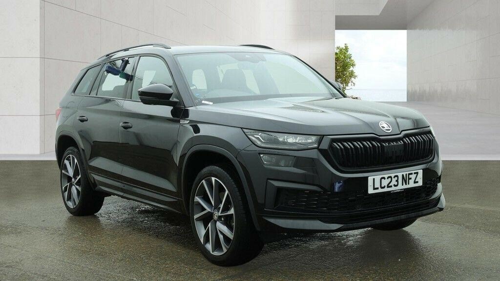 Skoda Kodiaq 1.5 Tsi Act Sportline Dsg Euro 6 Ss 7 Seat Black