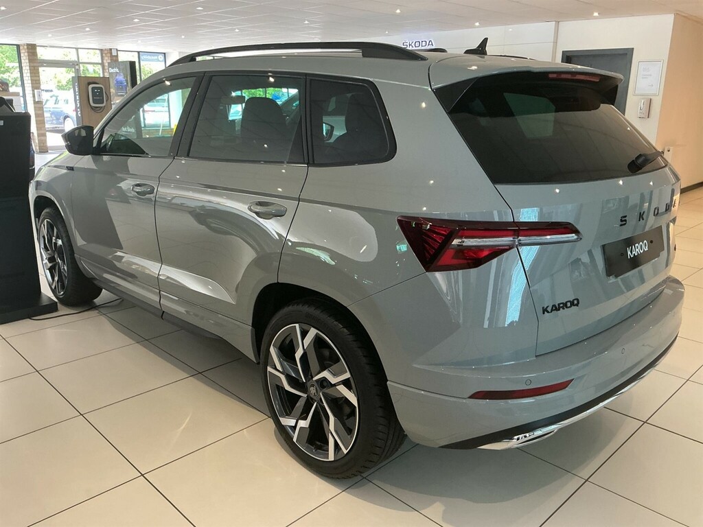 Skoda Karoq 2.0 Tsi Sportline Edition Dsg 4Wd Euro 6 Ss Grey #4
