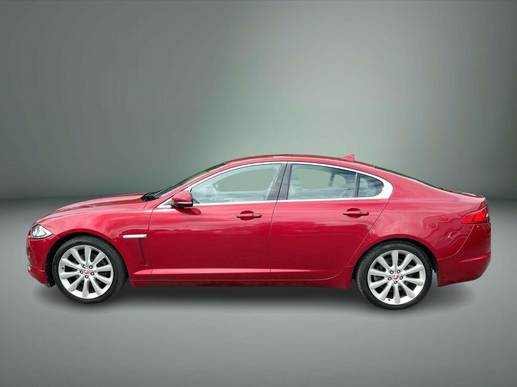 Jaguar XF Xf Luxury D White #7