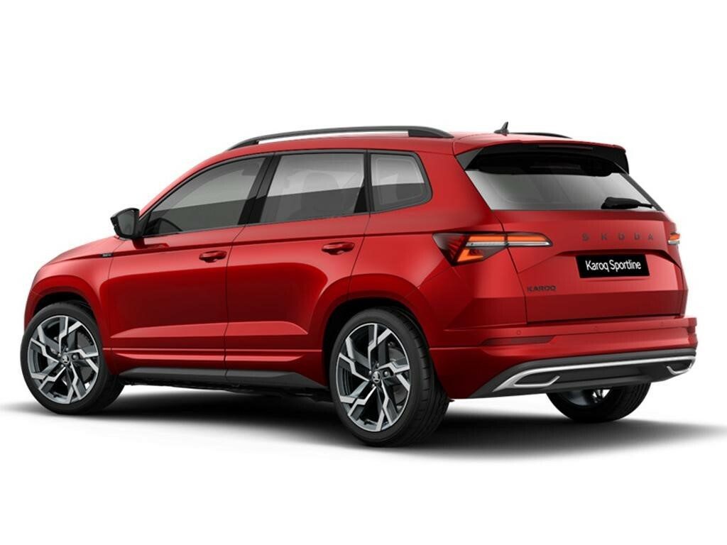 Skoda Karoq 1.5 Tsi Act Sportline Edition Dsg Euro 6 Ss Red #4