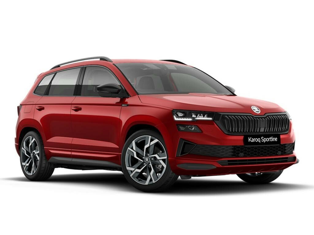 Skoda Karoq 1.5 Tsi Act Sportline Edition Dsg Euro 6 Ss Red #2