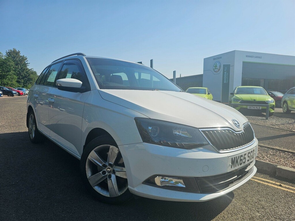 Skoda Fabia 1.2 Tsi Se L Dsg Euro 6 Ss White