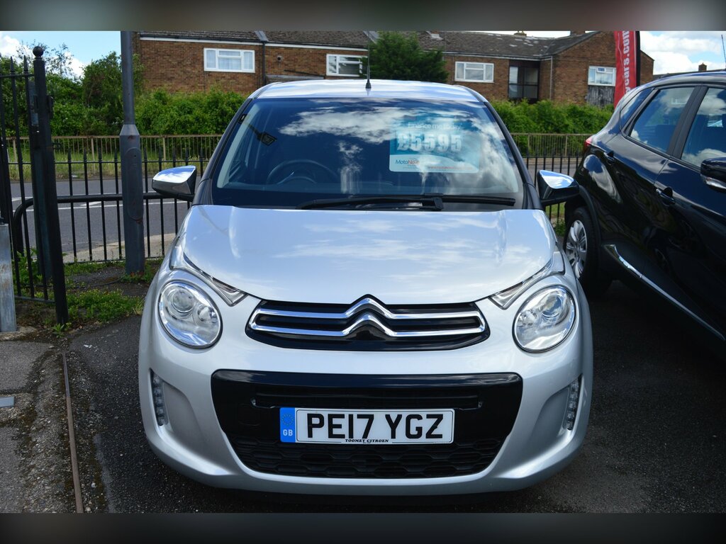 Citroen C1 1.2 Puretech Flair Hatchback Eur PE17YGZ Grey #2