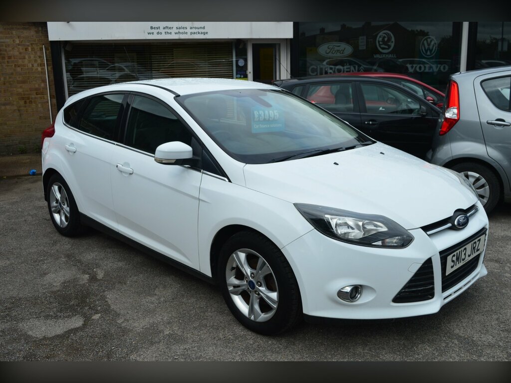Ford Focus 1.6 Tdci Zetec Hatchback Euro 5 White