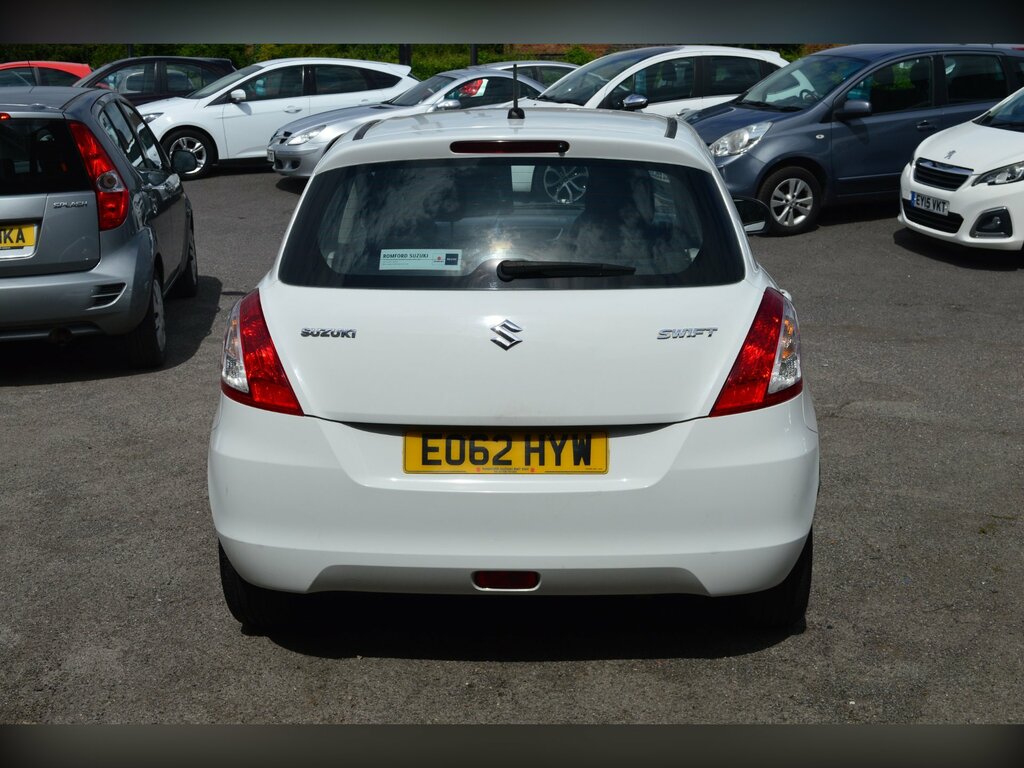 Suzuki Swift 1.2 Sz3 Hatchback Euro 5 94 Ps EO62HYW White #6