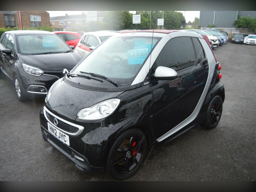 Smart Fortwo Cabrio 1.0 Mhd Pulse Cabriolet Softtouch Euro Black #4