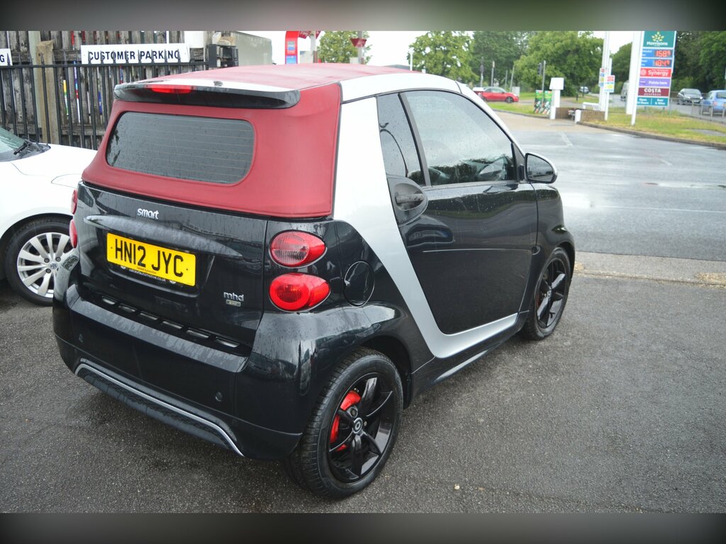 Smart Fortwo Cabrio 1.0 Mhd Pulse Cabriolet Softtouch Euro Black #6