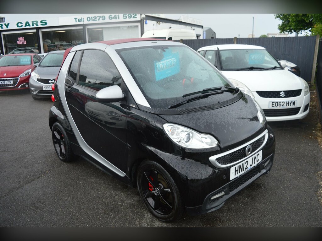 Smart Fortwo Cabrio 1.0 Mhd Pulse Cabriolet Softtouch Euro Black