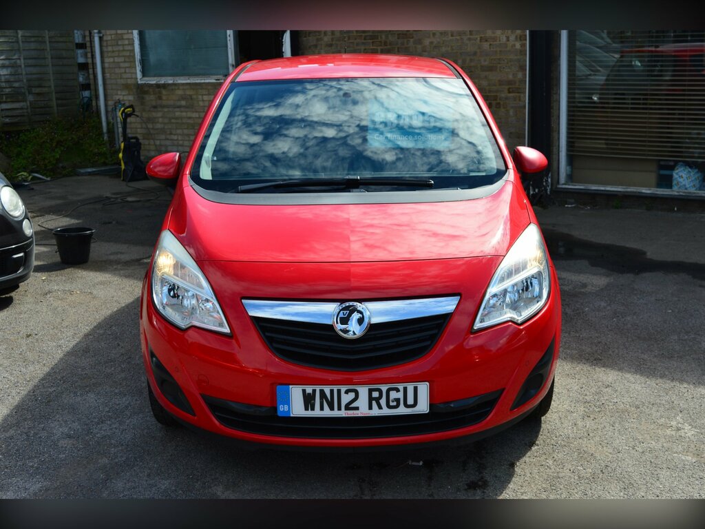 Vauxhall Meriva 1.4 16V Exclusiv Mpv Euro 5 100 Red #2