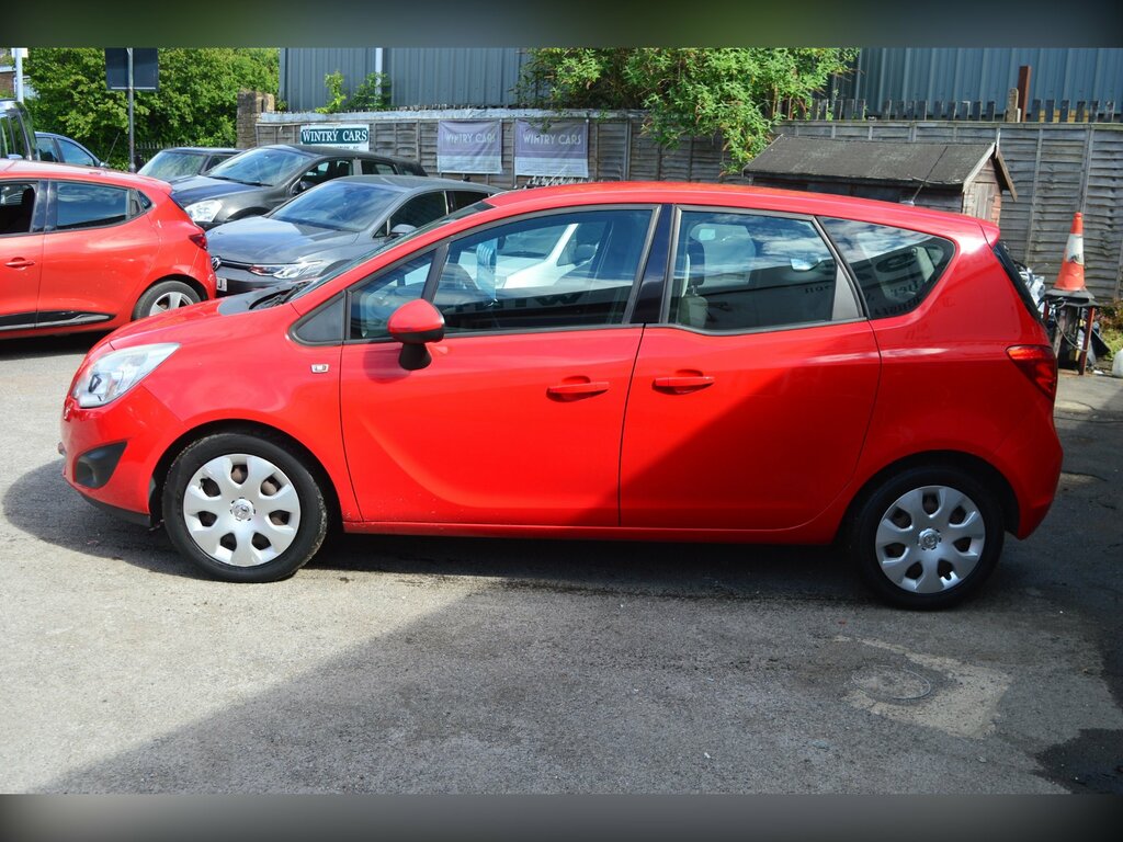Vauxhall Meriva 1.4 16V Exclusiv Mpv Euro 5 100 Red #5