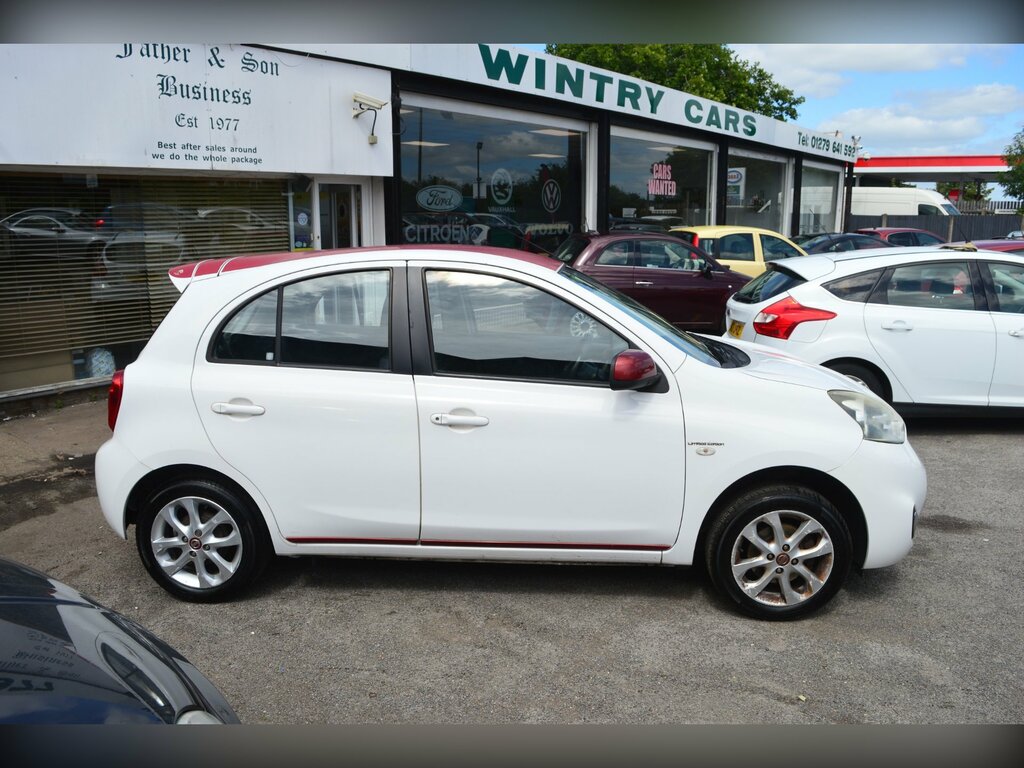 Nissan Micra 1.2 Visia Limited Edition Hatchback Man White