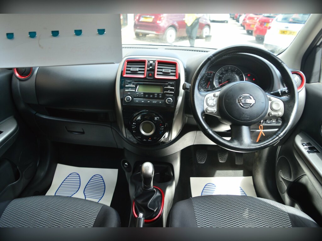 Nissan Micra 1.2 Visia Limited Edition Hatchback Man White #3