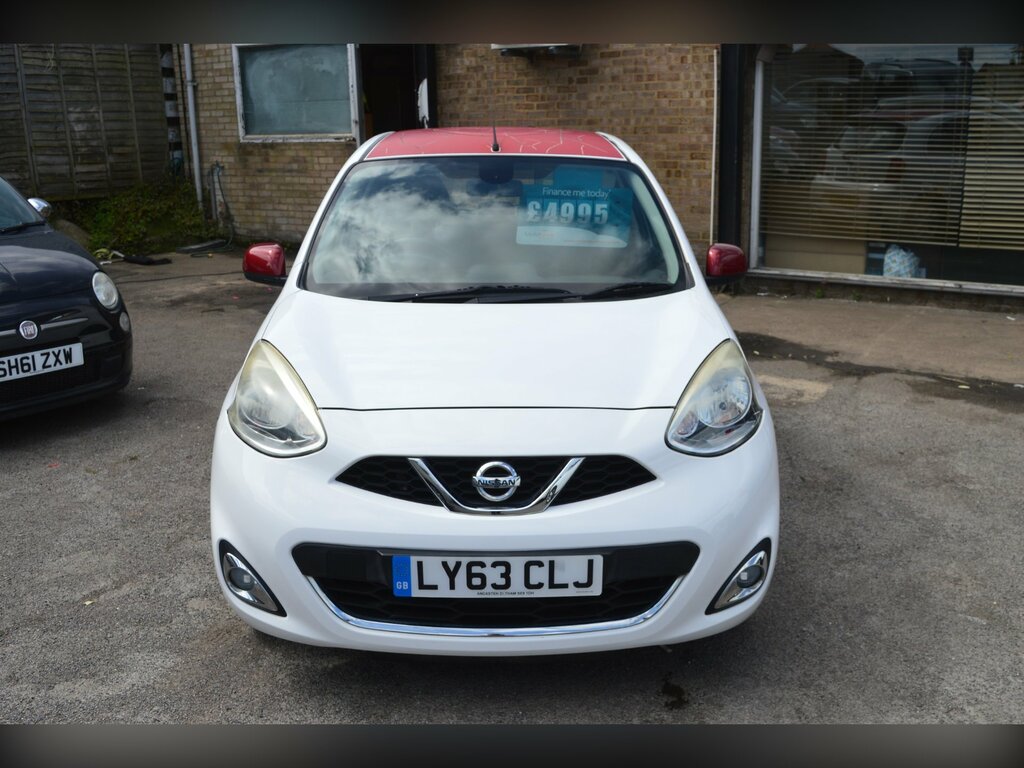 Nissan Micra 1.2 Visia Limited Edition Hatchback Man White #2
