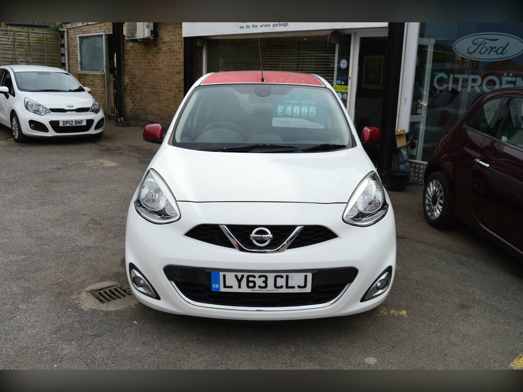 Nissan Micra 1.2 Visia Limited Edition Hatchback Man LY63CLJ White #2