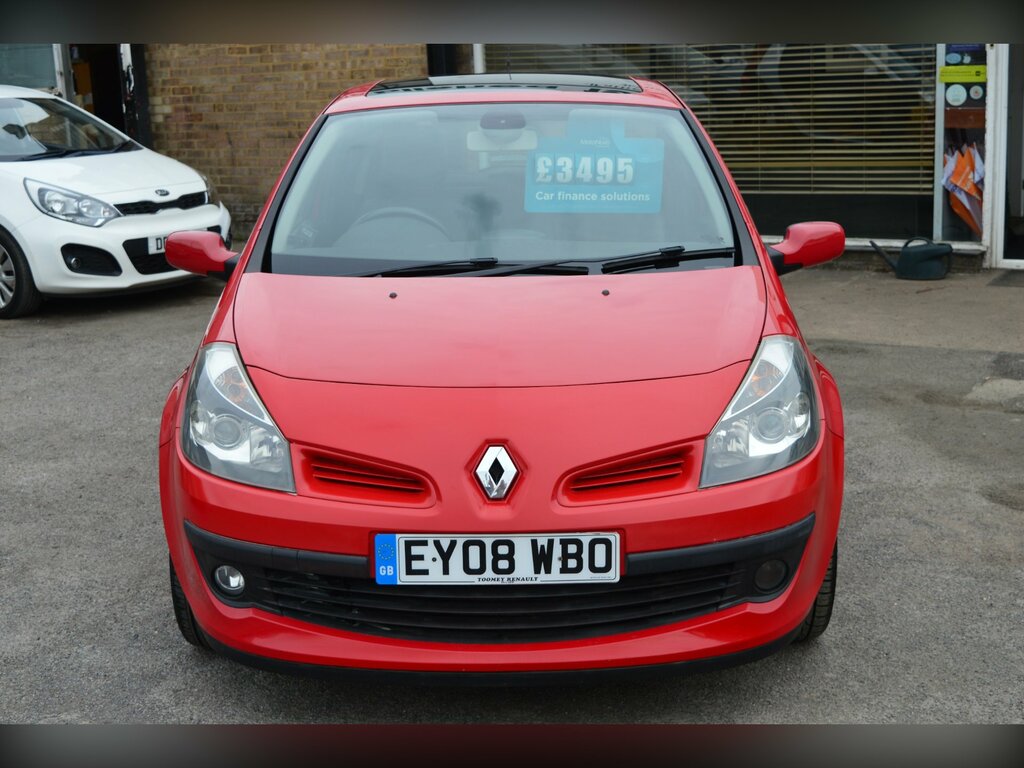 Renault Clio 1.6 Vvt Dynamique S Hatchback Red #2