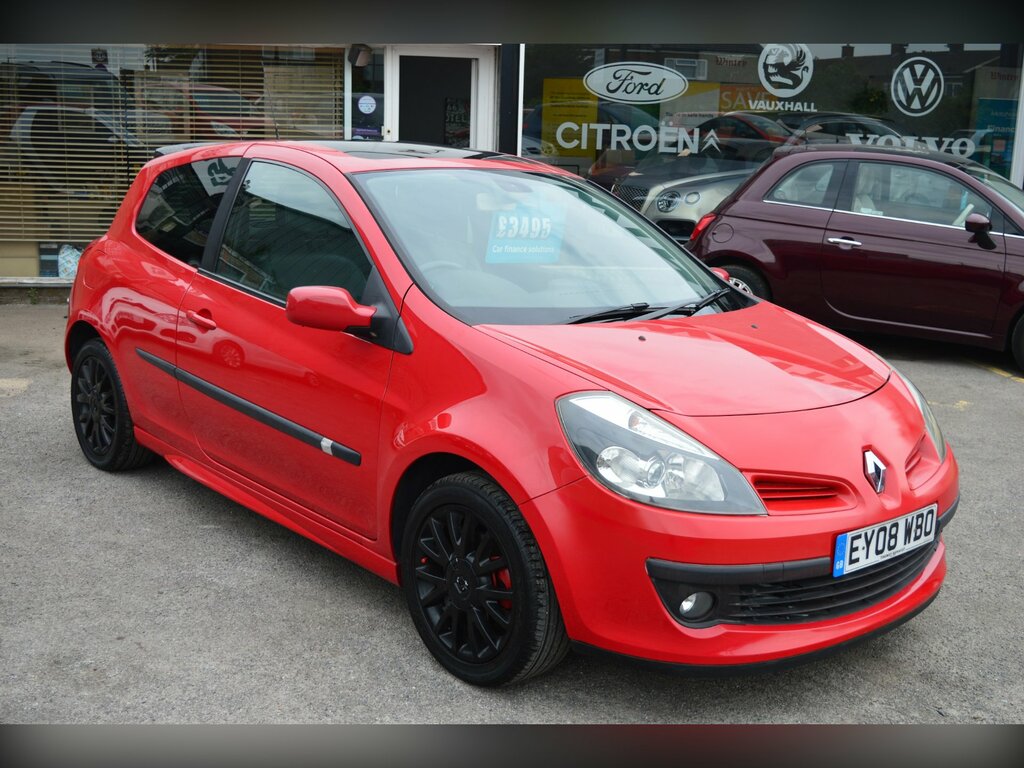 Renault Clio 1.6 Vvt Dynamique S Hatchback Red