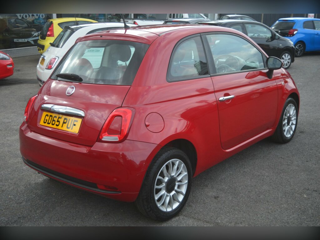 Fiat 500 500 Lounge Yellow #6