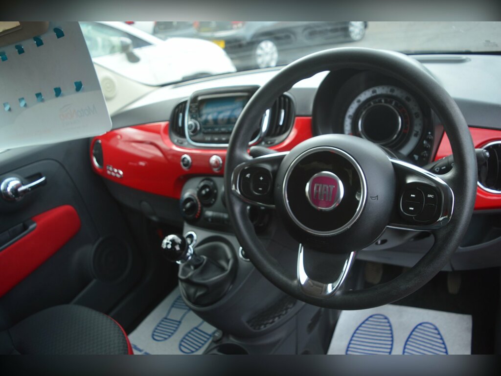 Fiat 500 500 Lounge Yellow #8