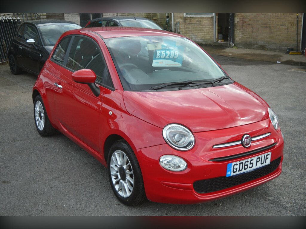 Fiat 500 500 Lounge Yellow #1