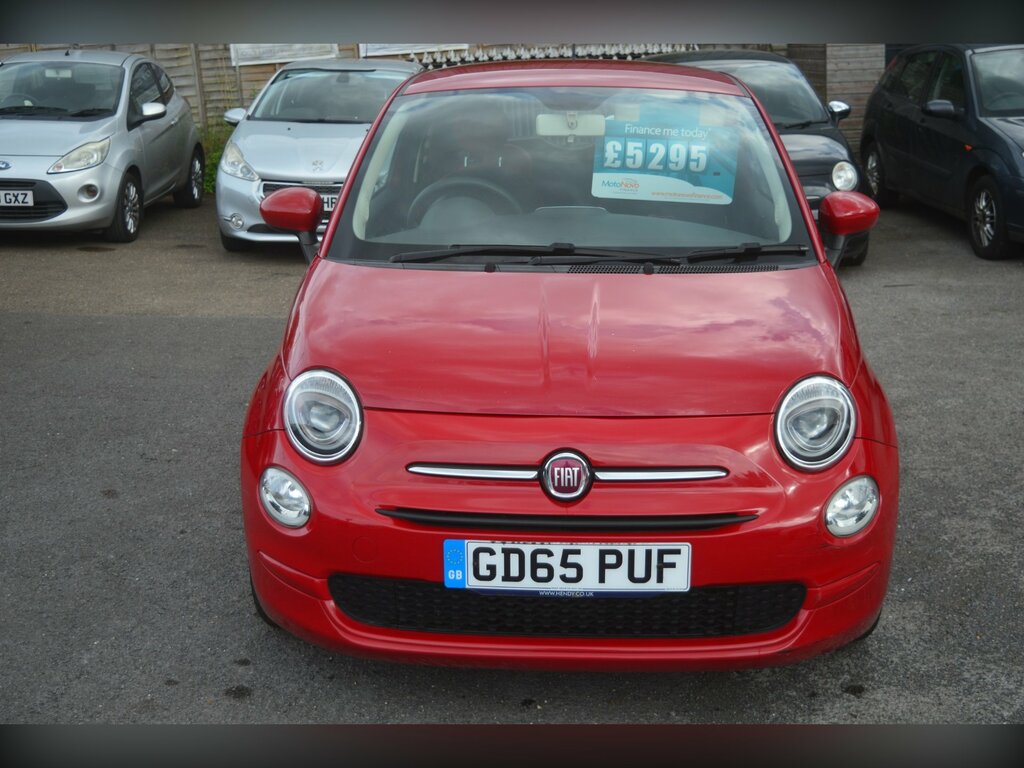 Fiat 500 500 Lounge Yellow #2