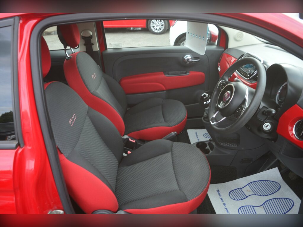 Fiat 500 500 Lounge Yellow #3