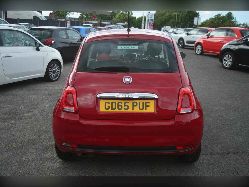 Fiat 500 500 Lounge Yellow #4