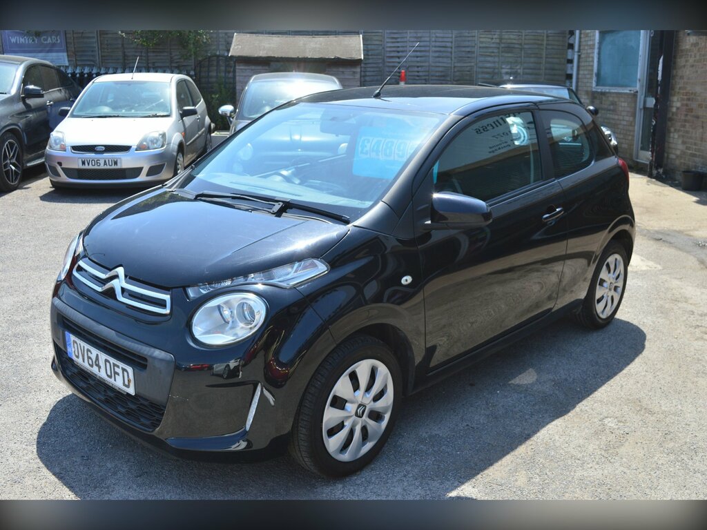 Citroen C1 1.0 Vti Feel Hatchback Euro 5 E Black #4