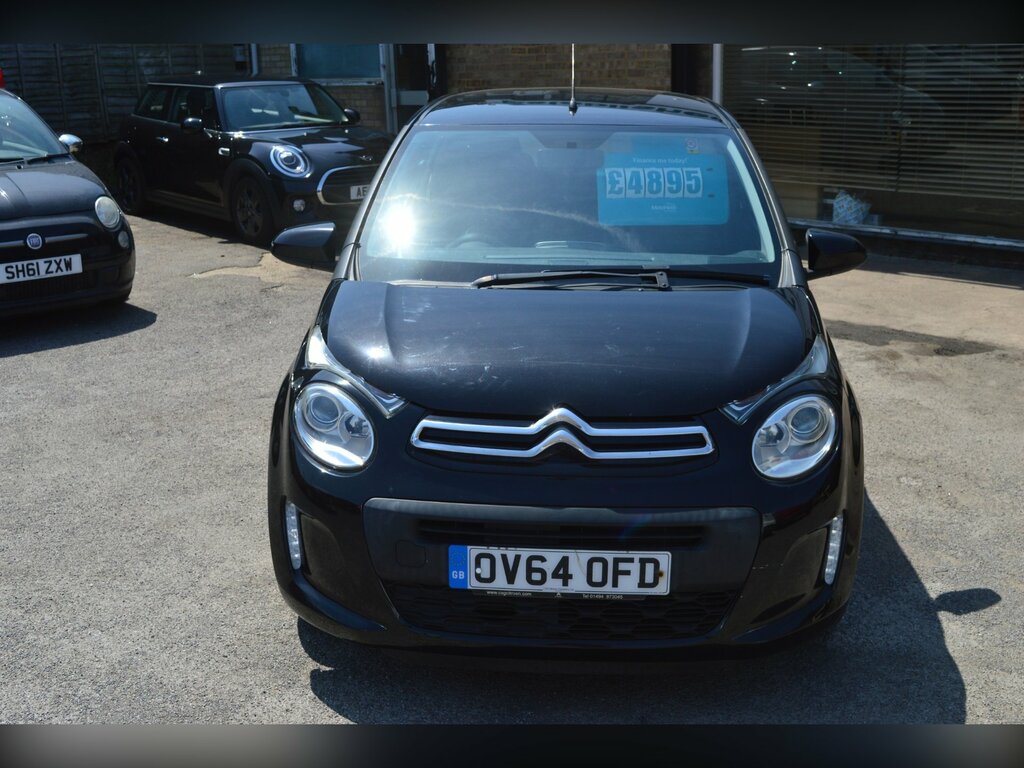 Citroen C1 1.0 Vti Feel Hatchback Euro 5 E Black #2