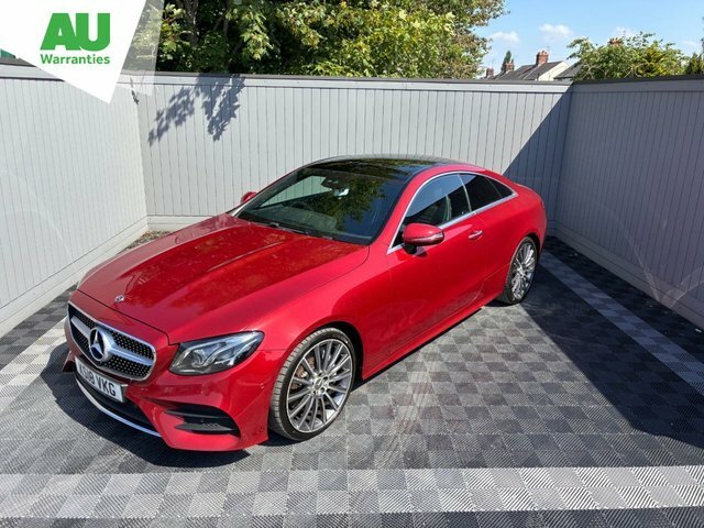 Mercedes-Benz E Class 3.0 E400 V6 Amg Line Premium Plus Coupe Petr Red